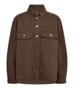 Dames blouse bruin