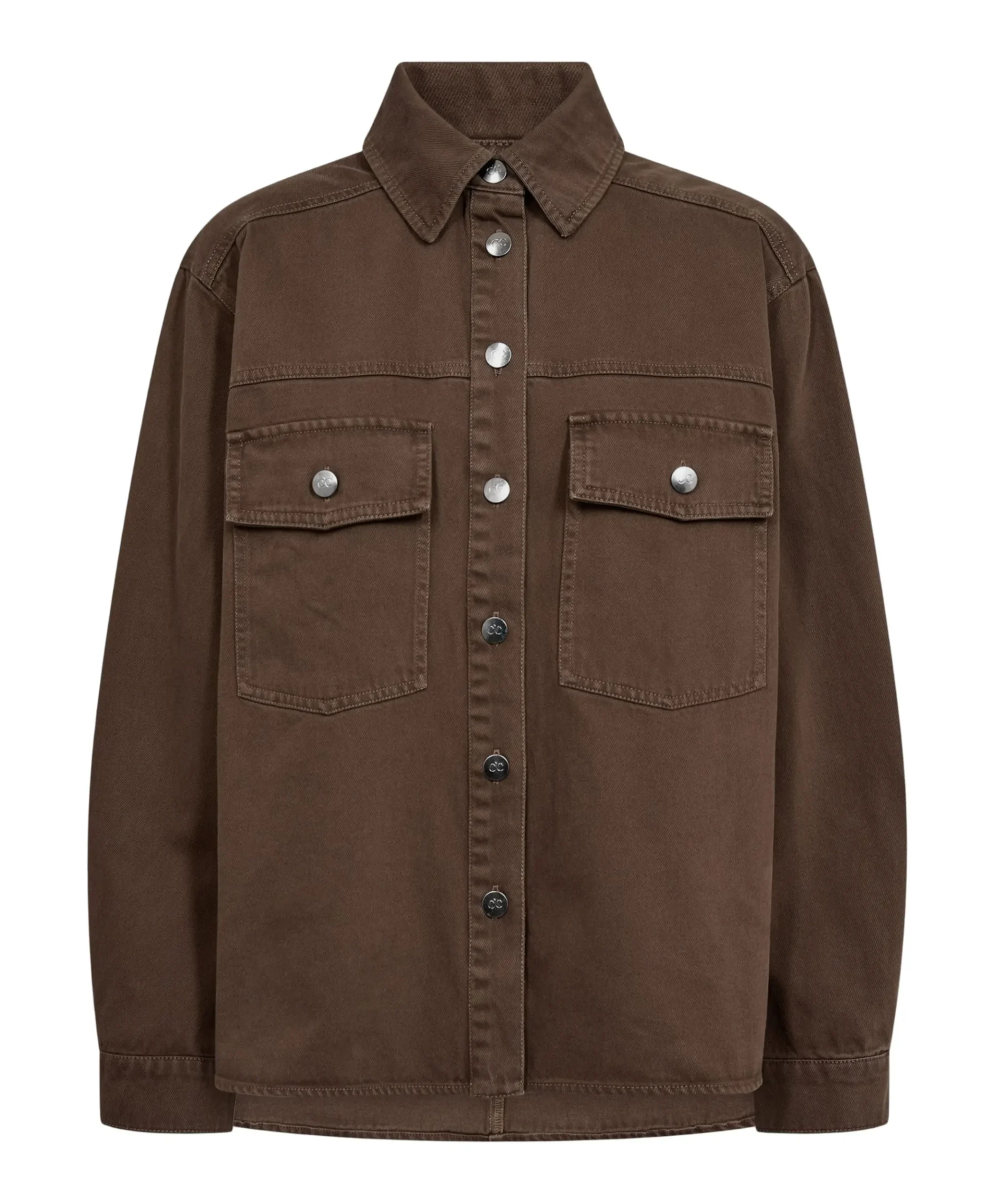Dames blouse bruin