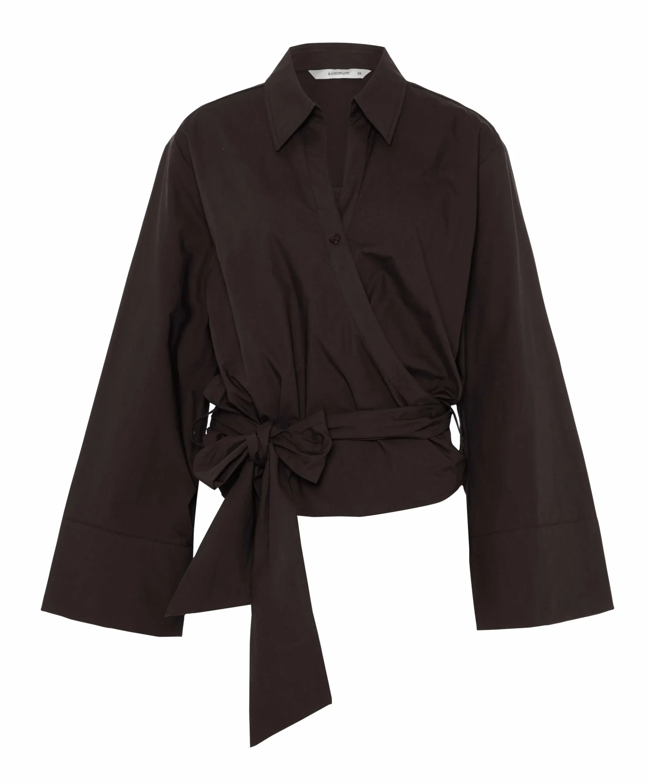 Dames blouse bruin
