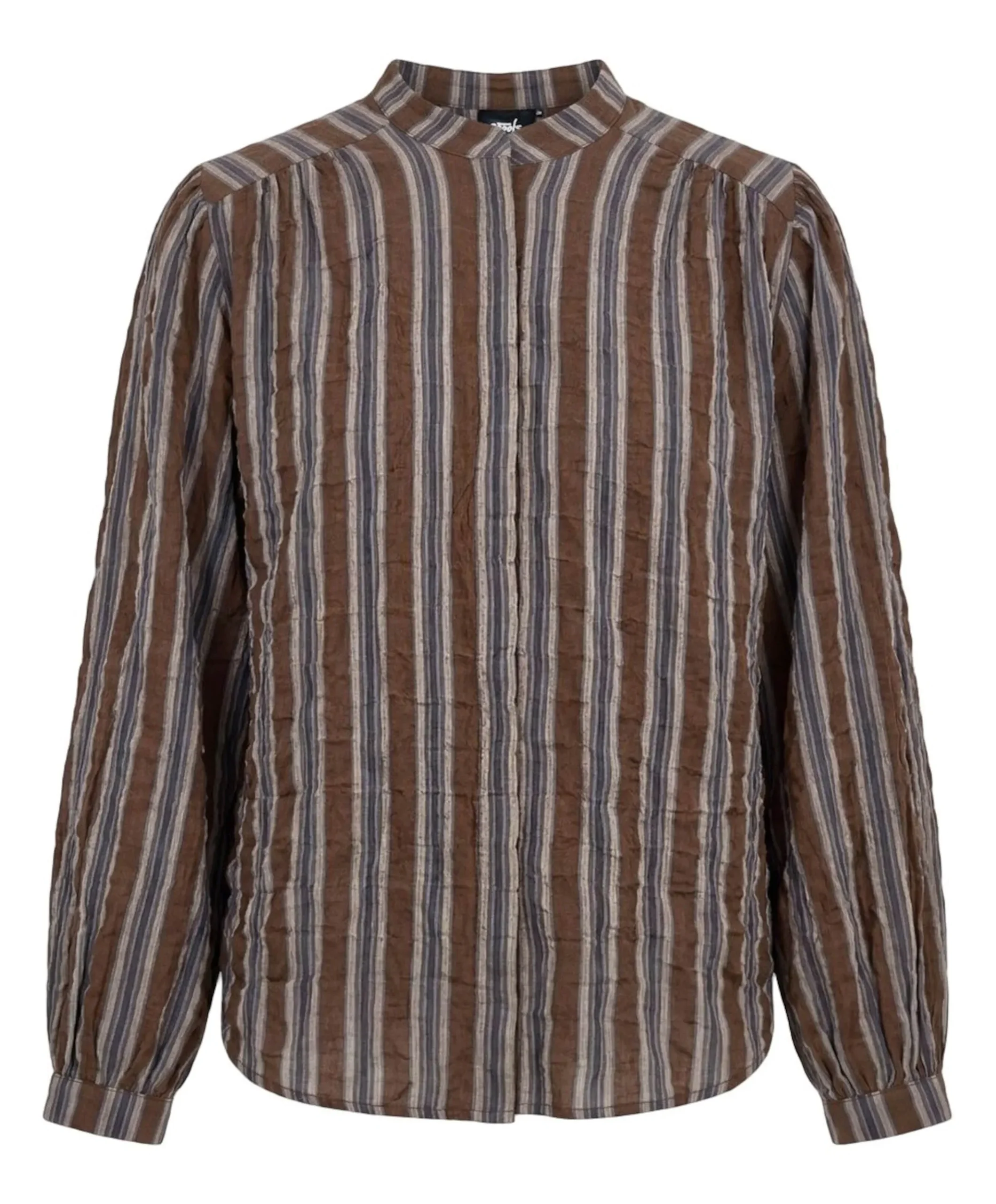 Dames blouse bruin