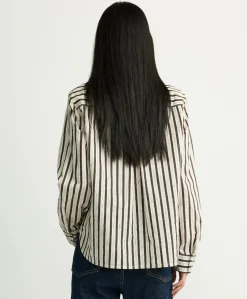Dames blouse bruin