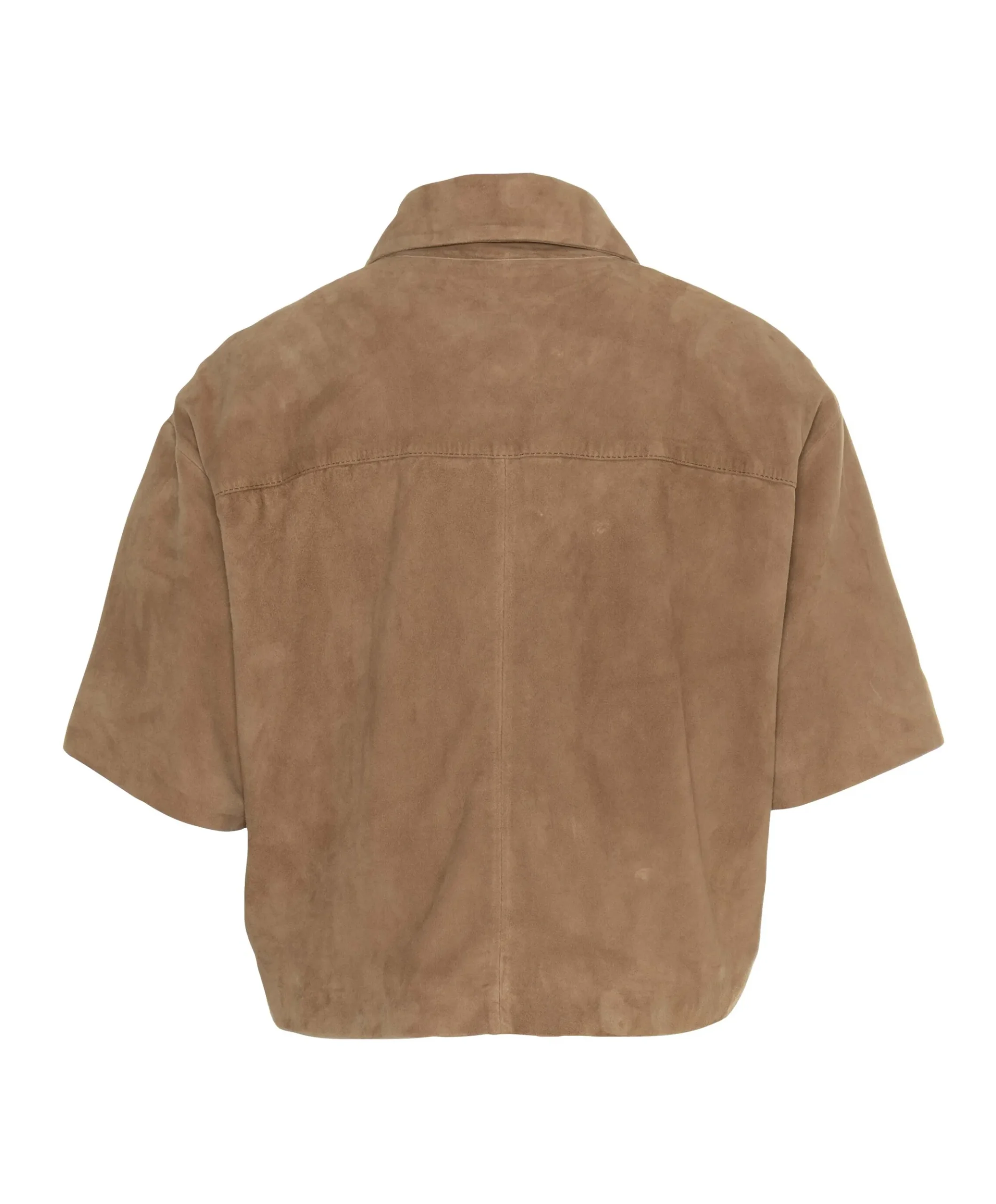 Dames blouse bruin