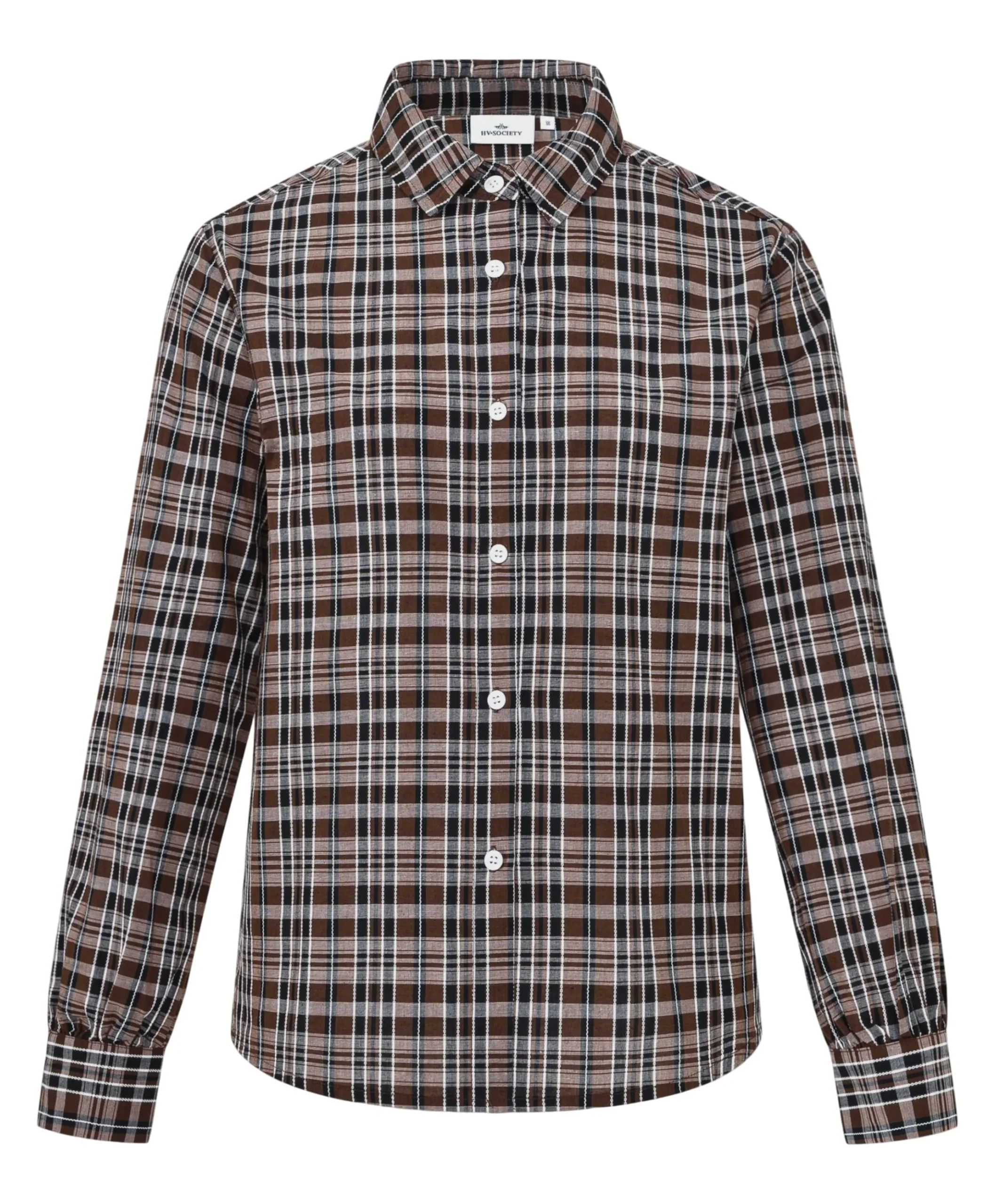Dames blouse bruin