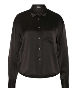 Dames blouse bruin