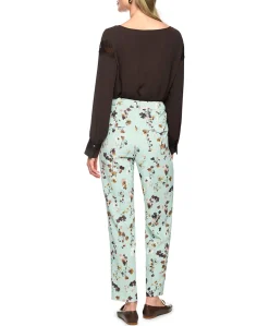 Dames blouse bruin