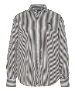 Dames blouse bruin