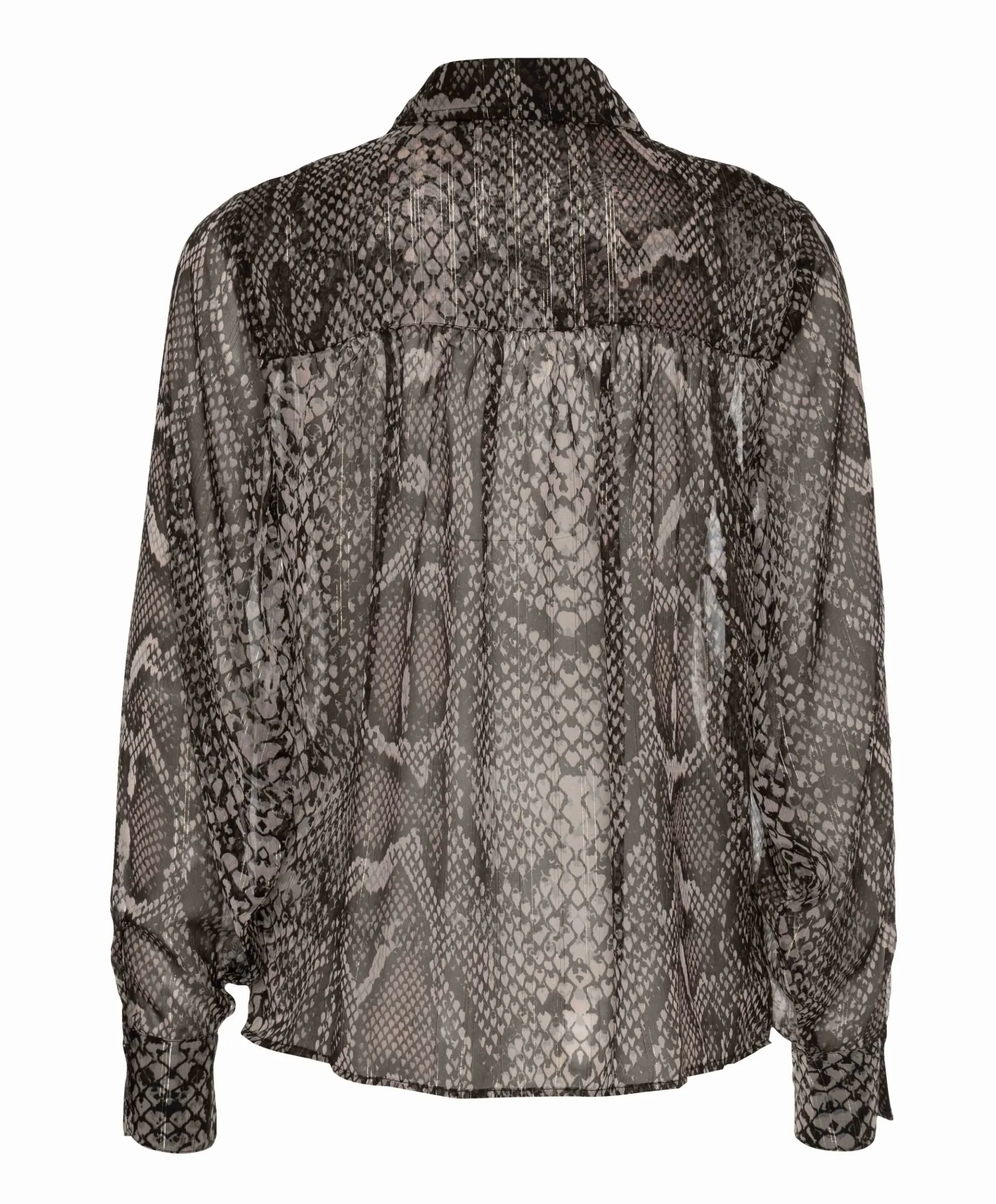 Dames blouse bruin