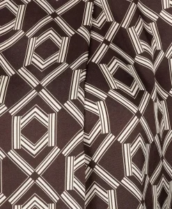 Dames blouse bruin