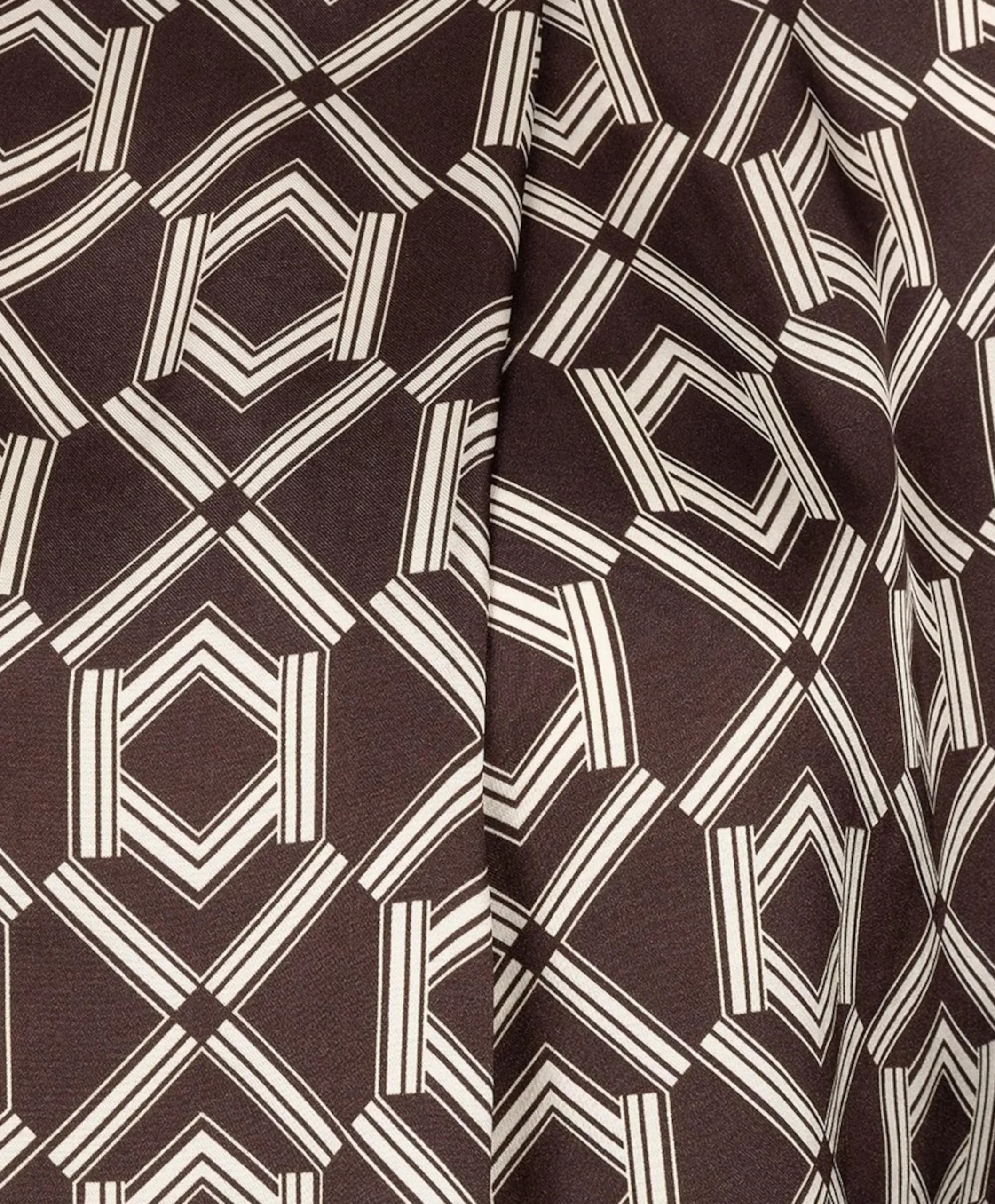 Dames blouse bruin