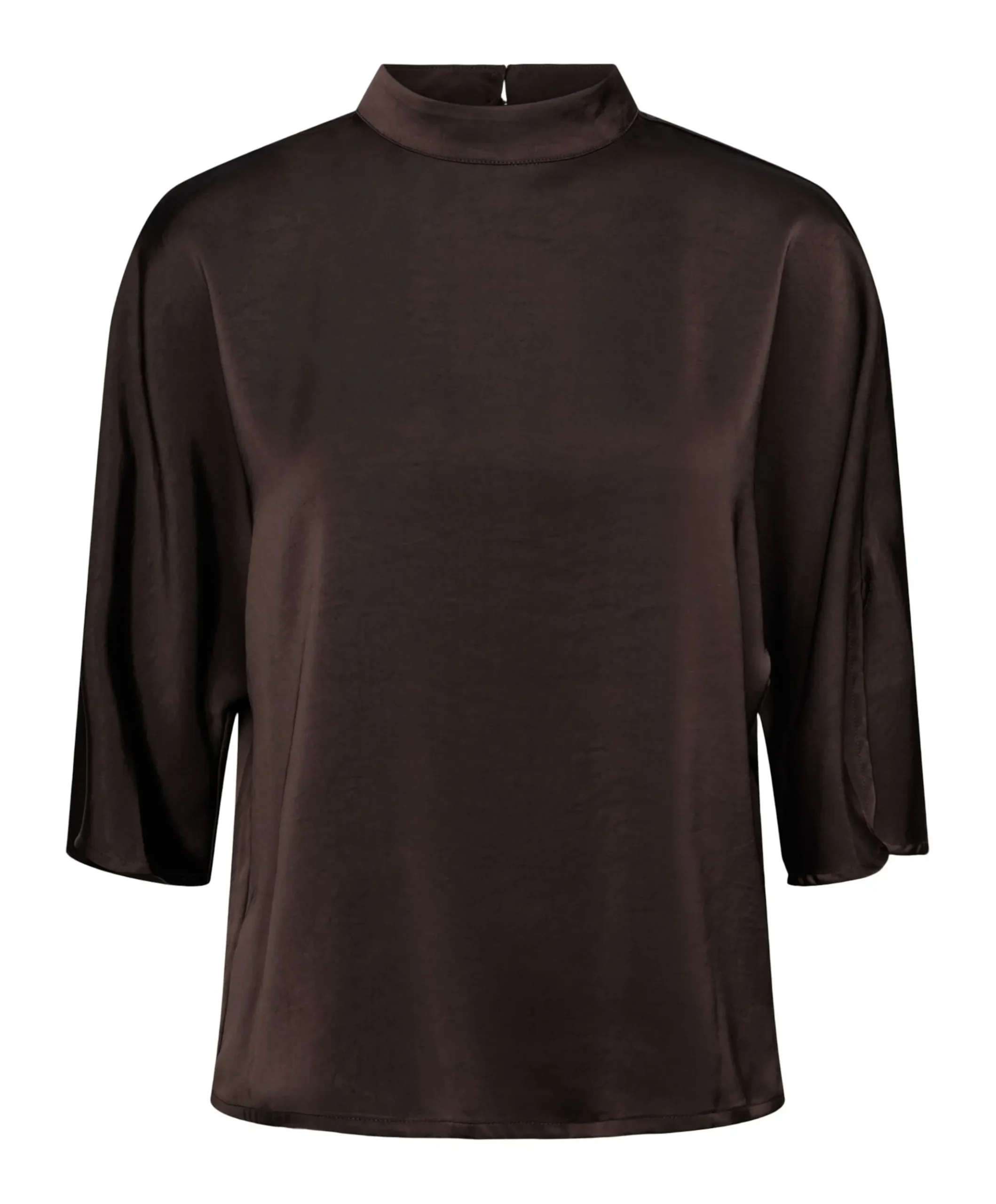Dames blouse bruin