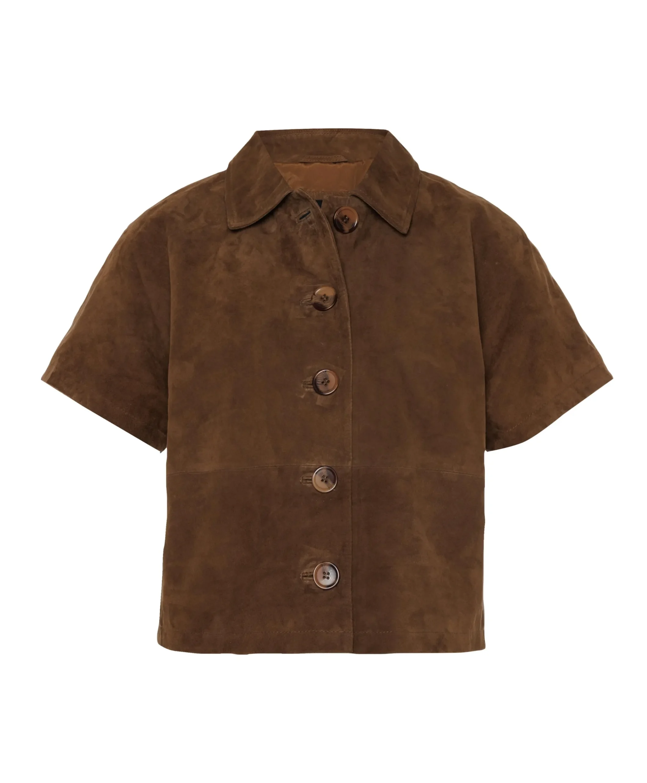 Dames blouse bruin