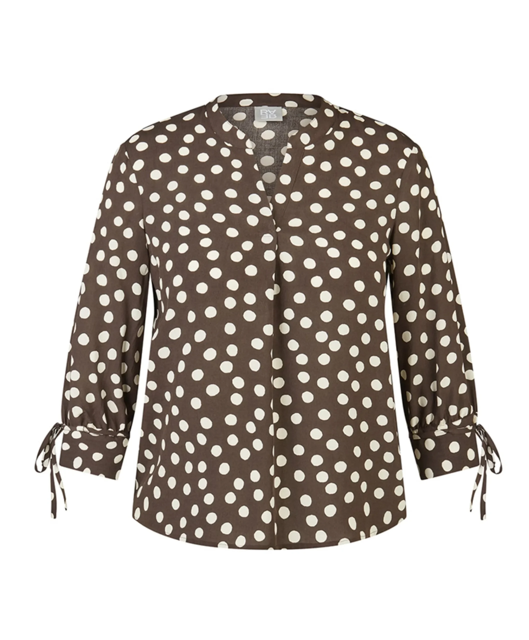 Dames blouse bruin