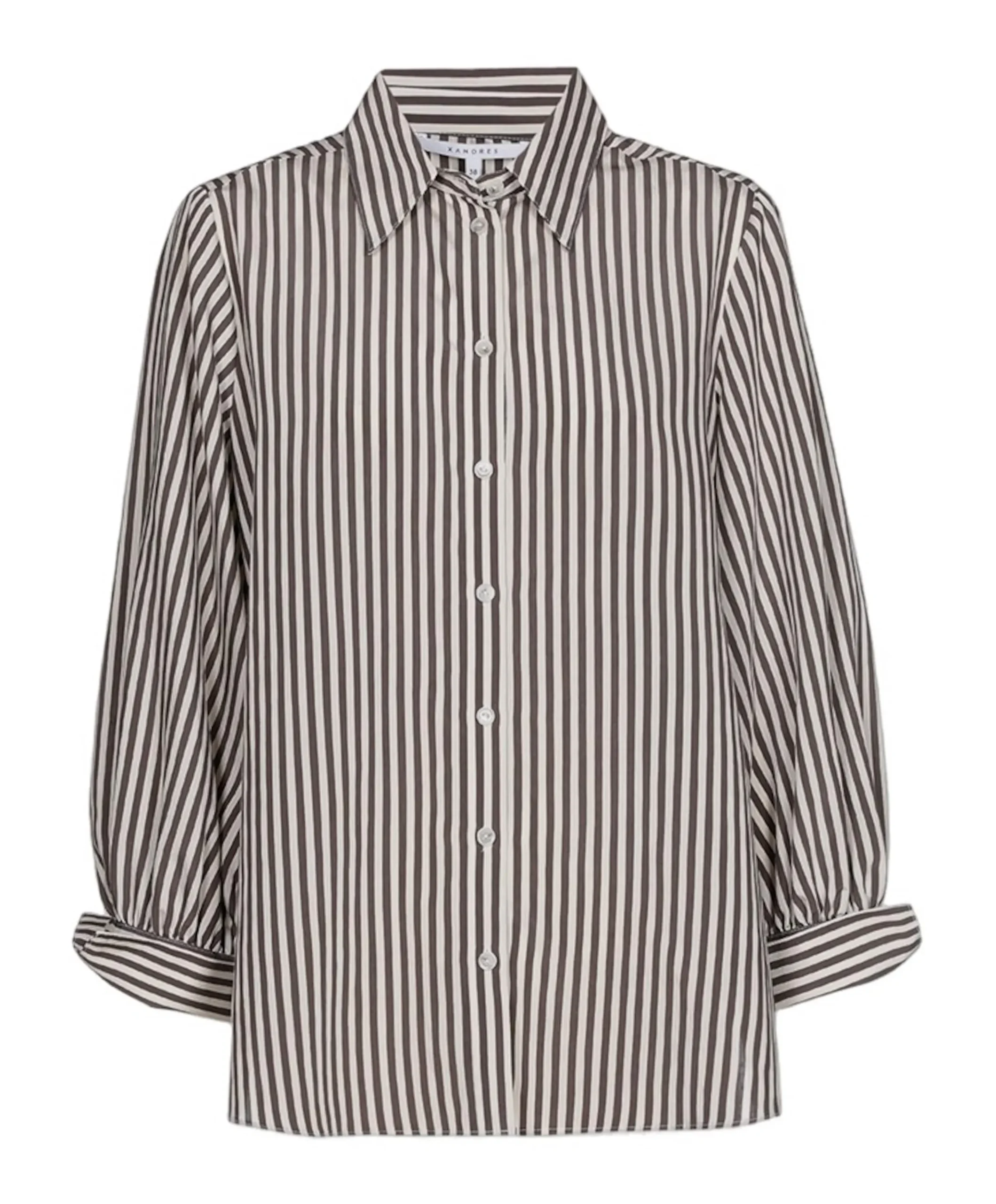 Dames blouse bruin