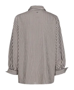 Dames blouse bruin