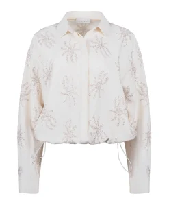 Dames blouse ecru