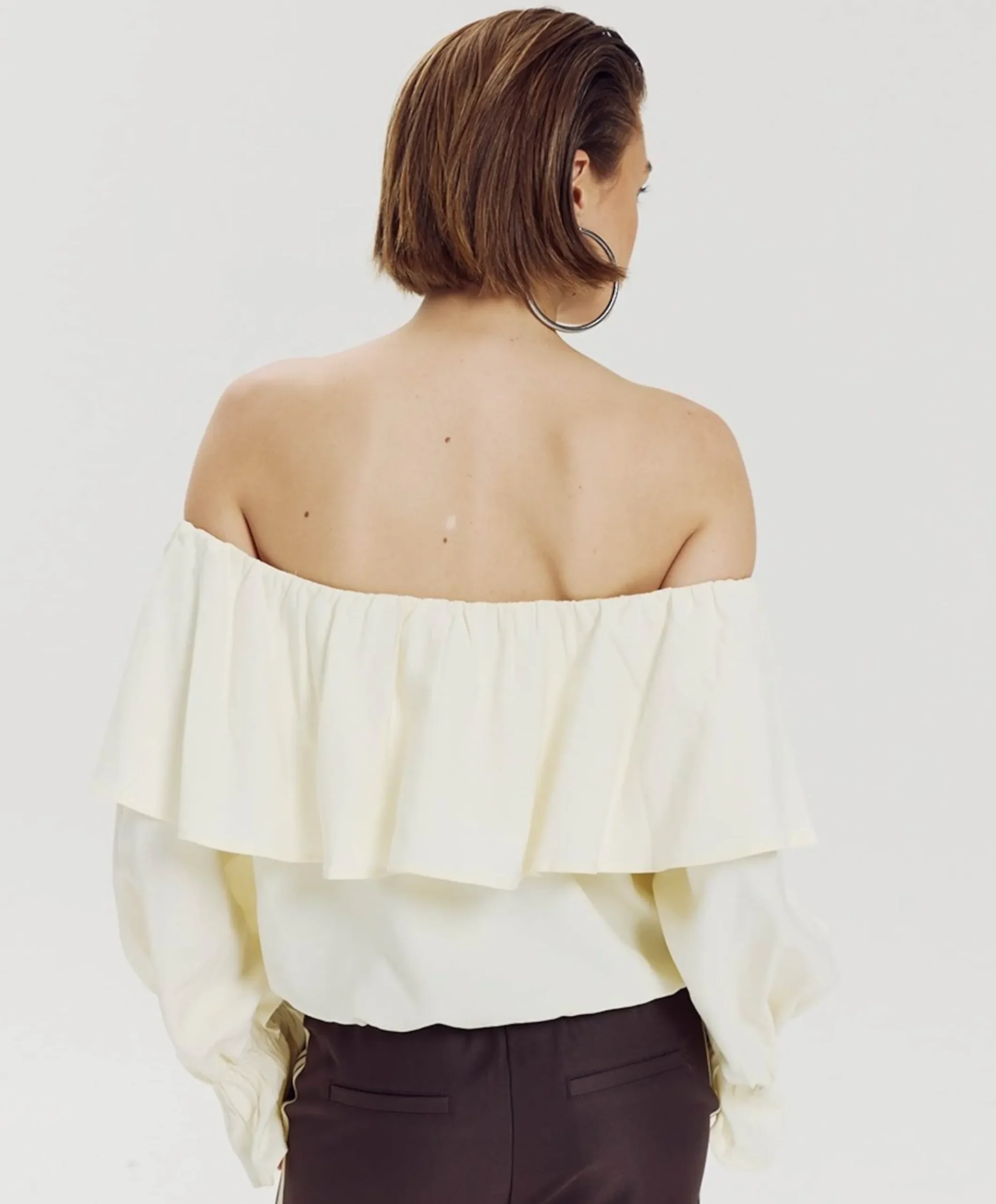 Dames blouse ecru