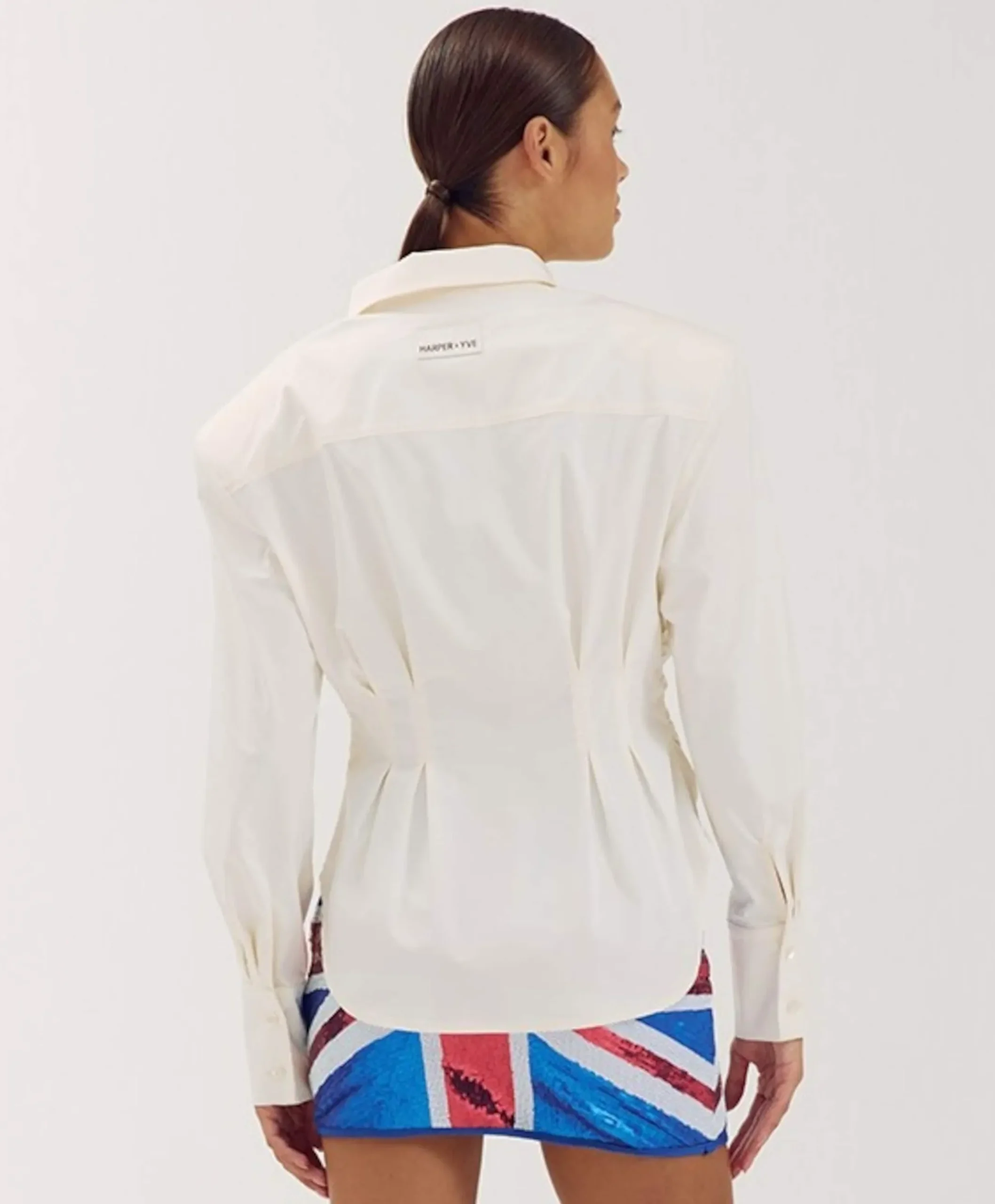 Dames blouse ecru