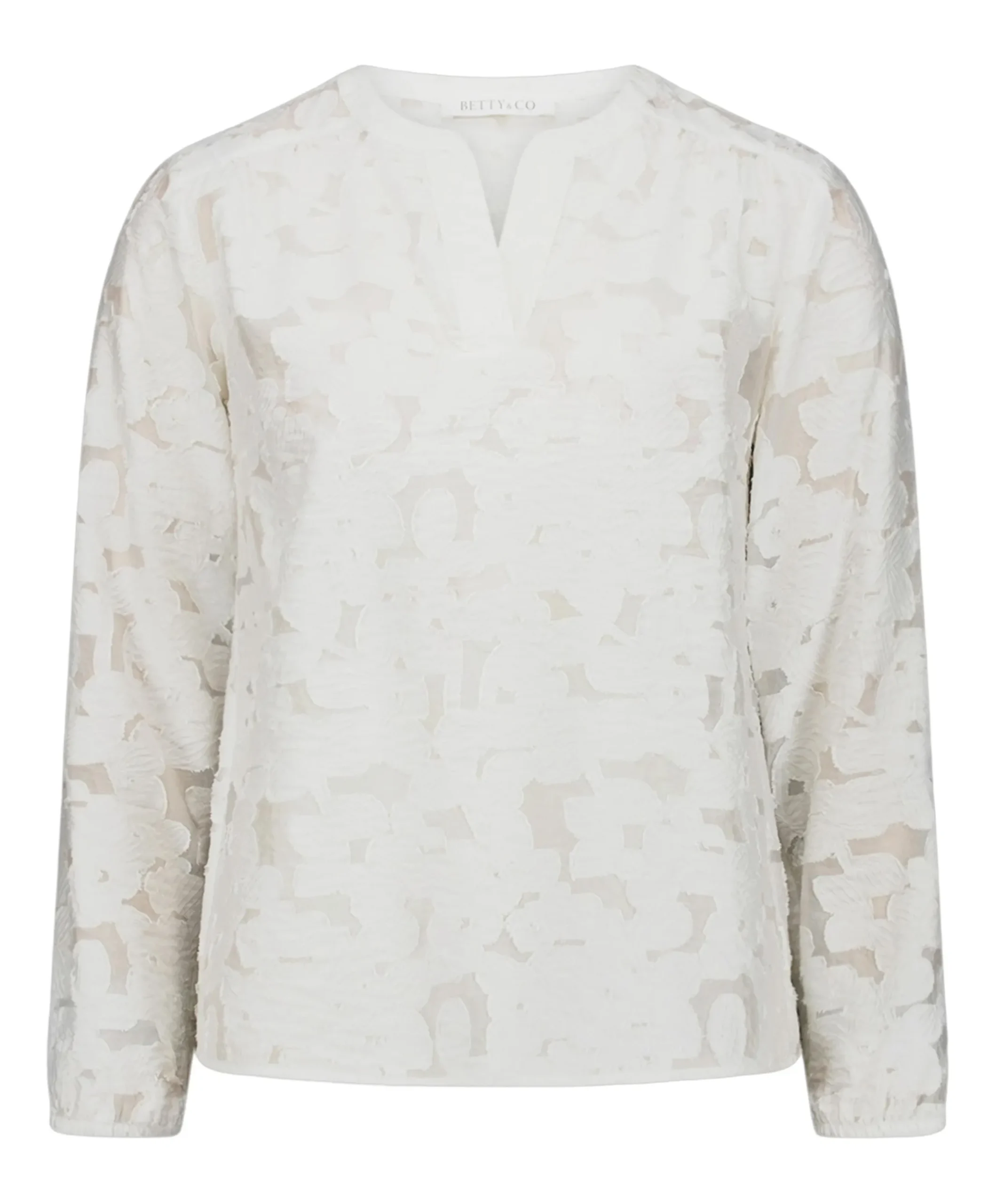 Dames blouse ecru