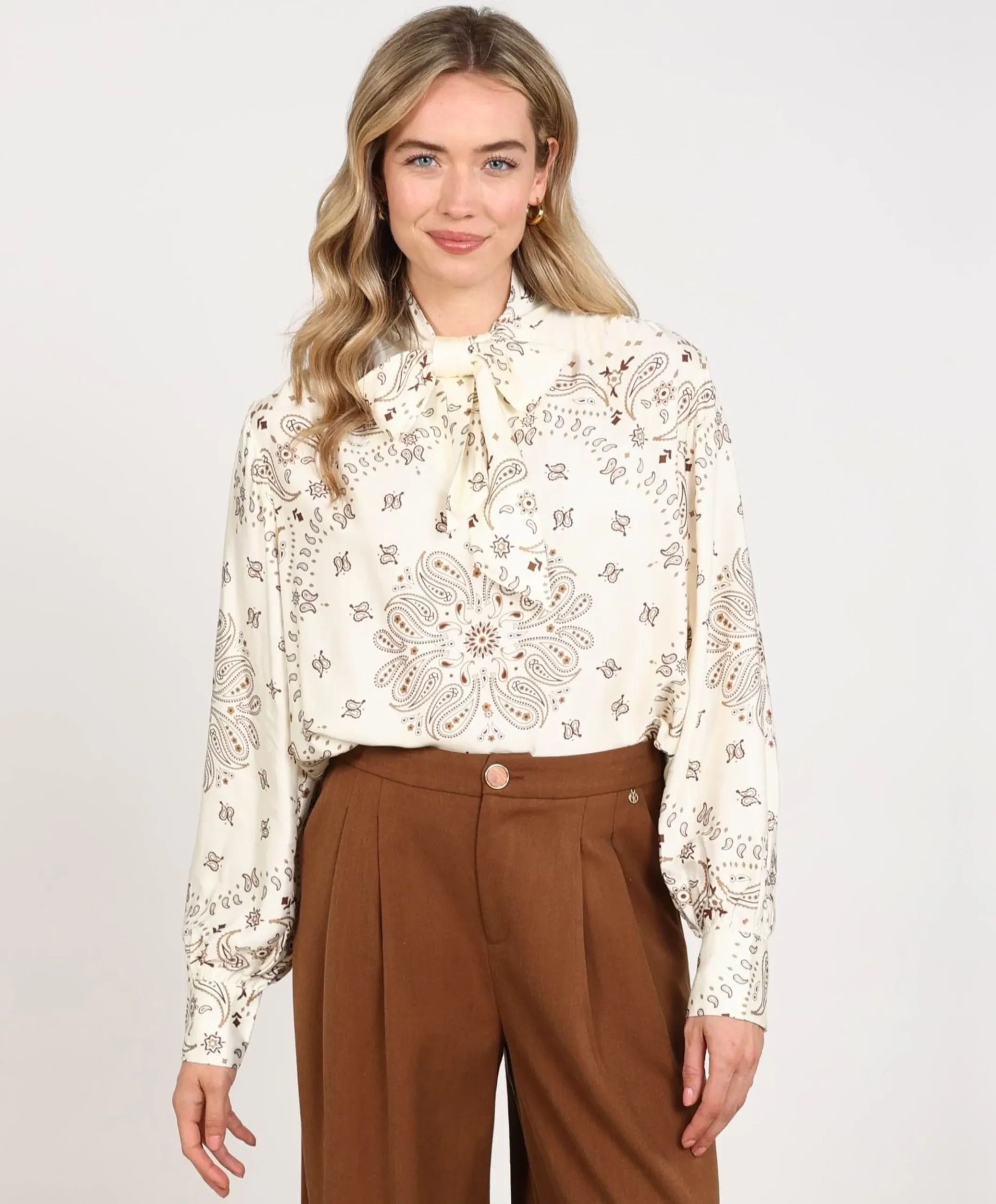 Dames blouse ecru