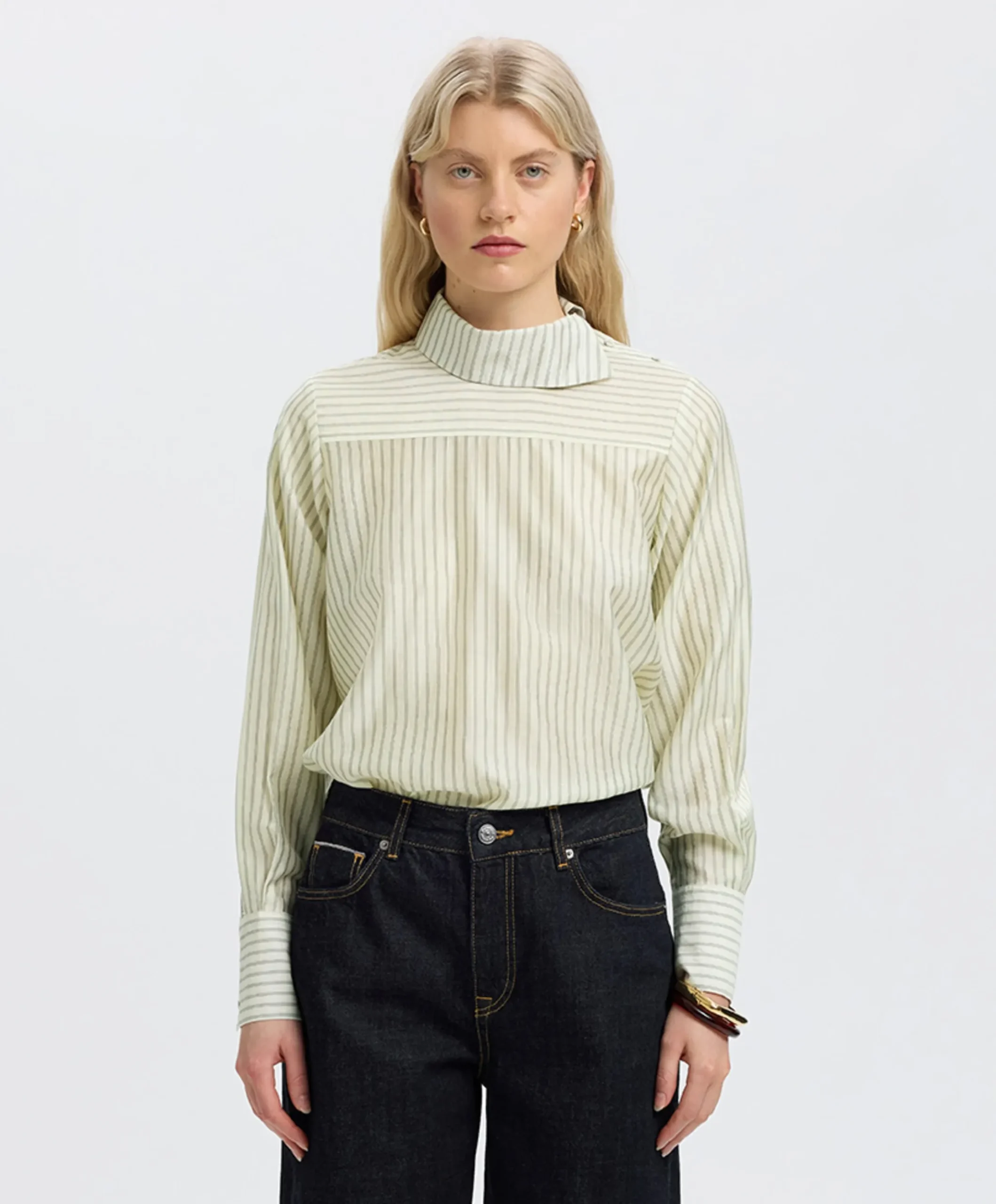 Dames blouse ecru