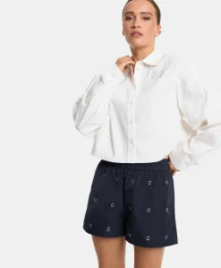 Dames blouse ecru