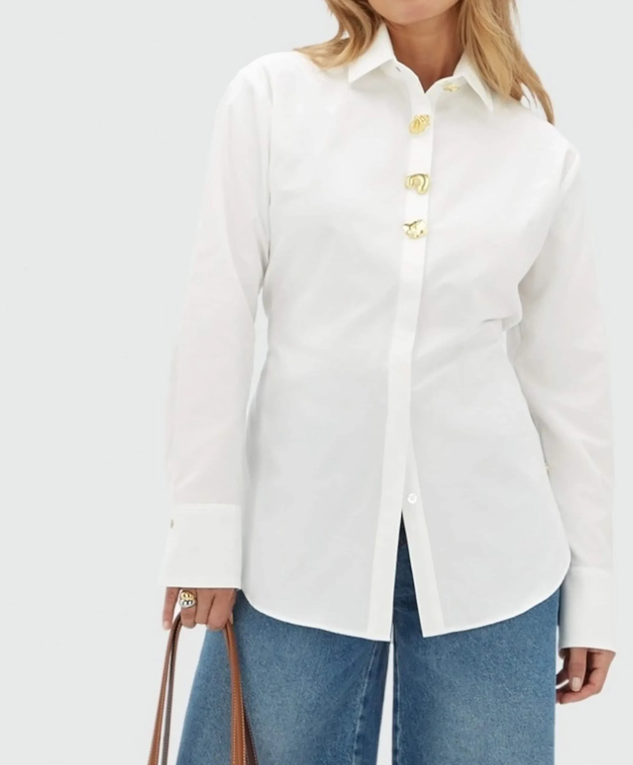Dames blouse ecru