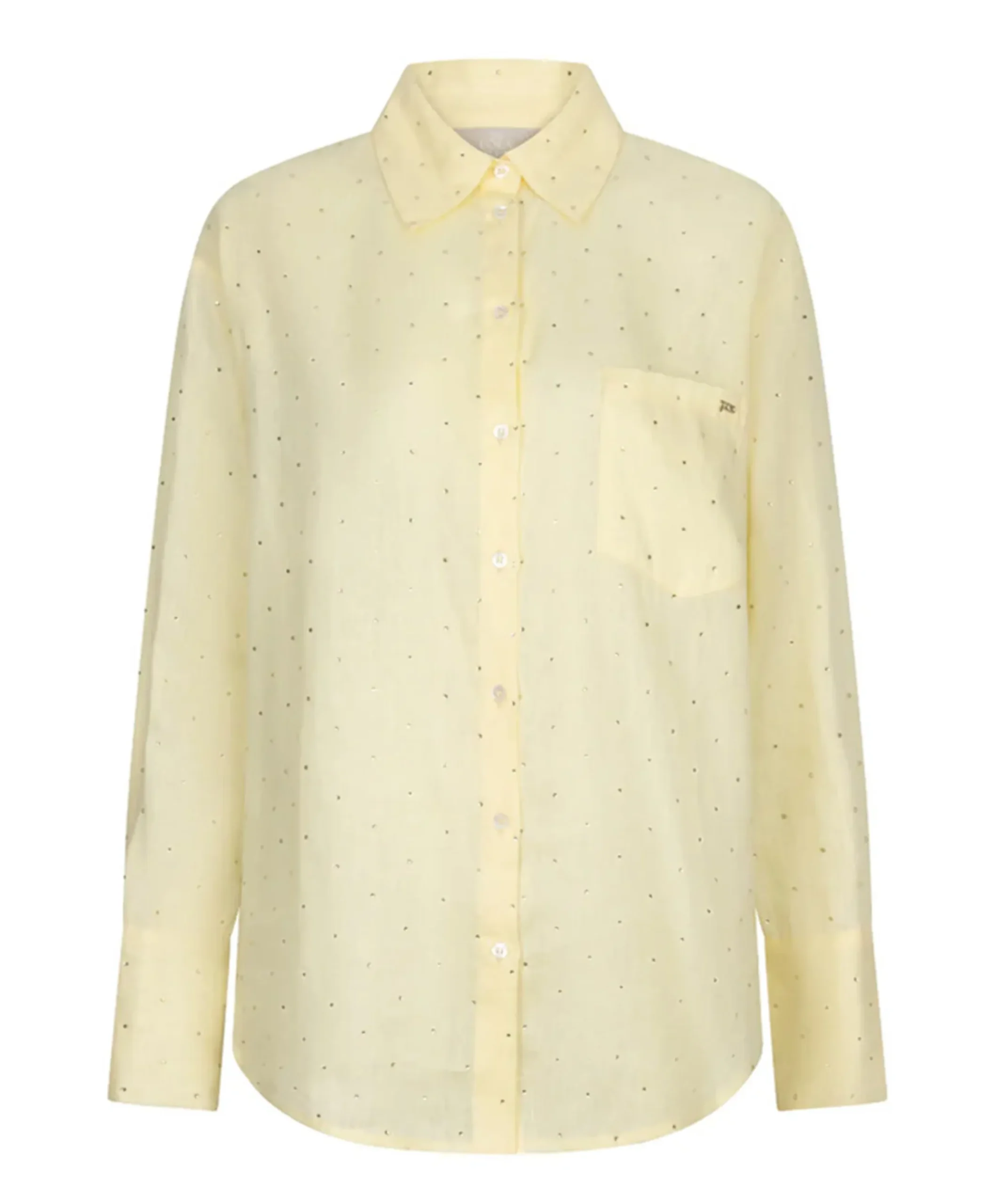 Dames blouse geel