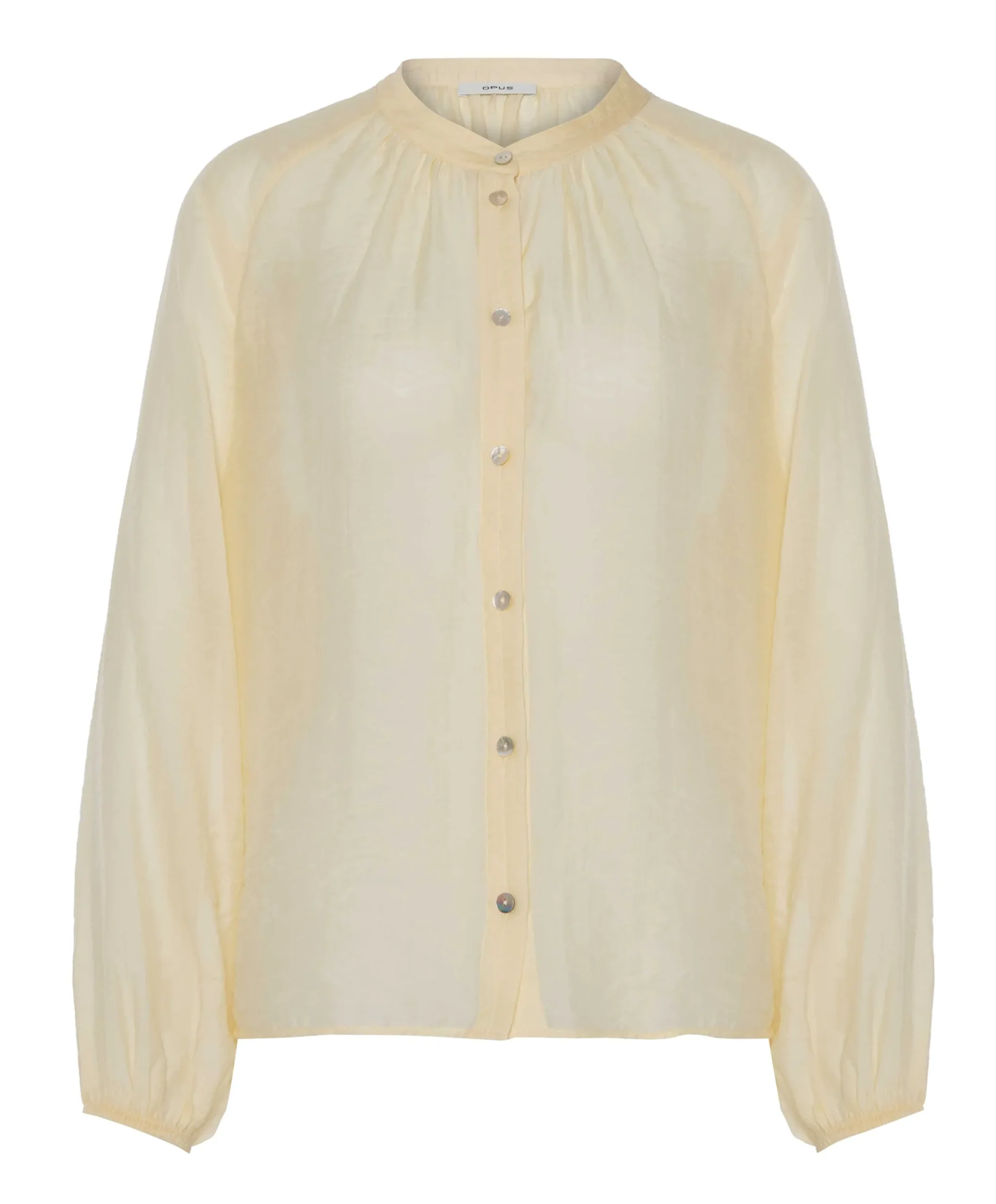 Dames blouse geel