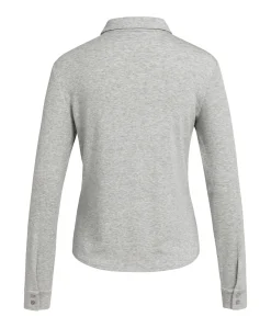 Dames blouse grijs
