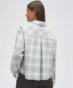 Dames blouse grijs