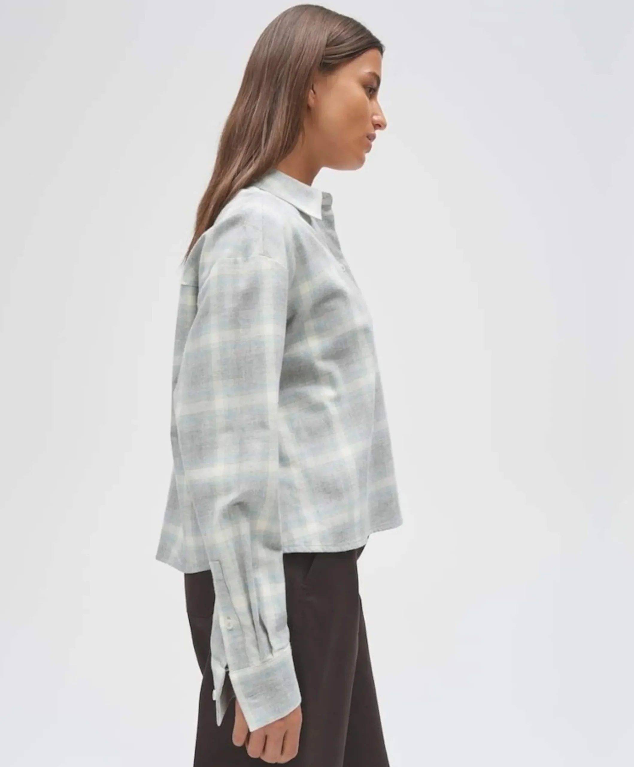 Dames blouse grijs