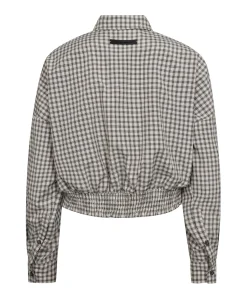 Dames blouse grijs