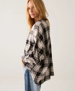Dames blouse grijs