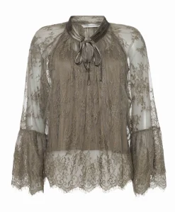 Dames blouse groen