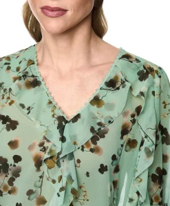 Dames blouse groen