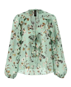 Dames blouse groen