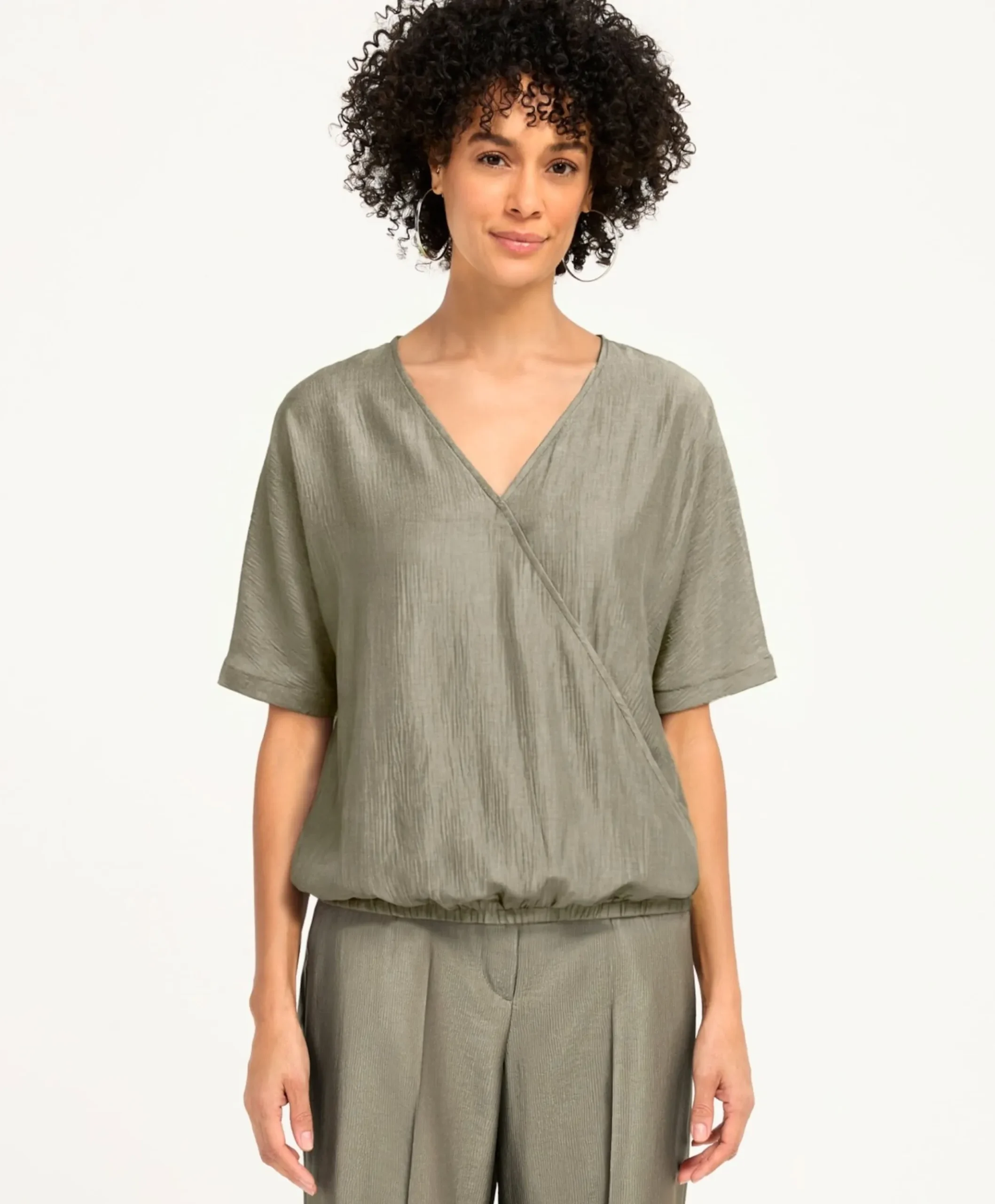 Dames blouse groen