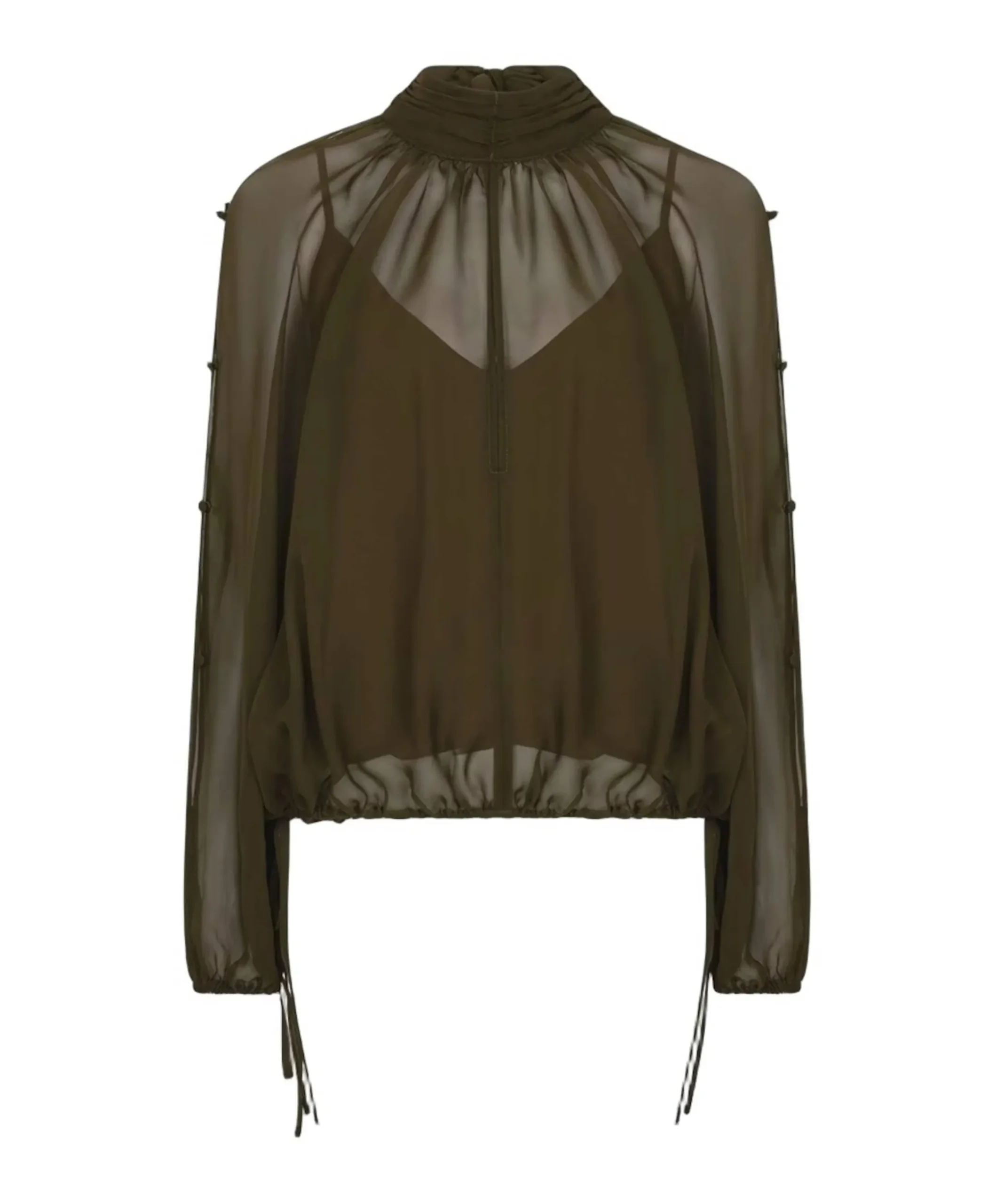 Dames blouse groen