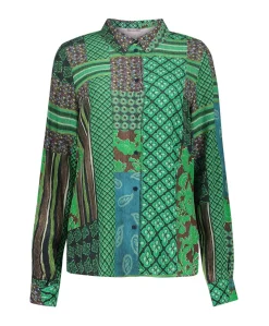 Dames blouse groen