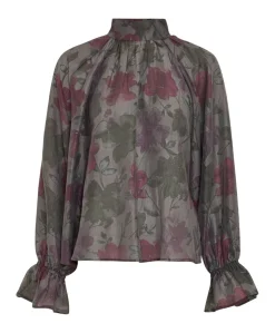 Dames blouse groen
