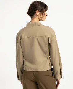 Dames blouse groen