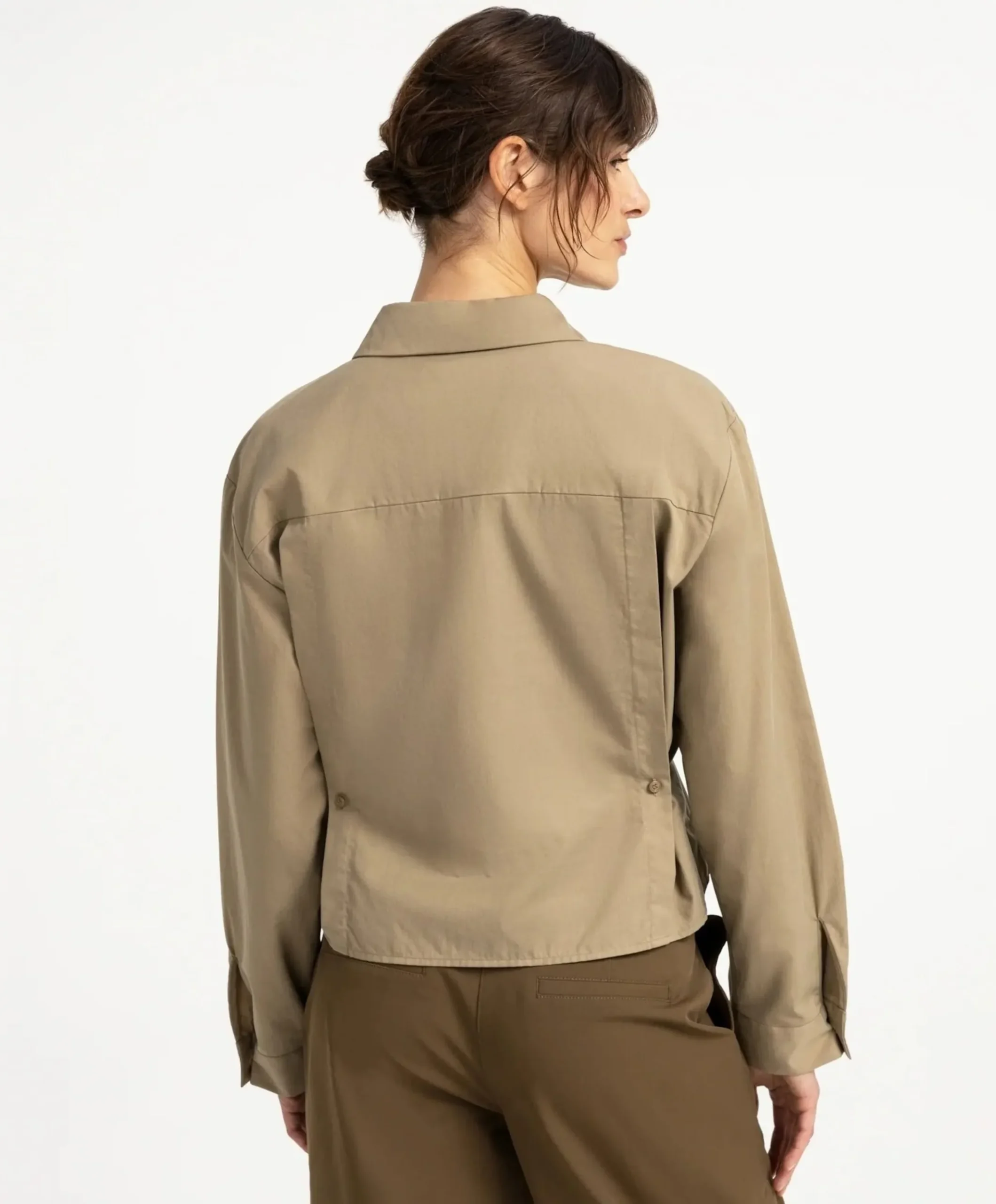Dames blouse groen