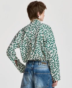 Dames blouse groen