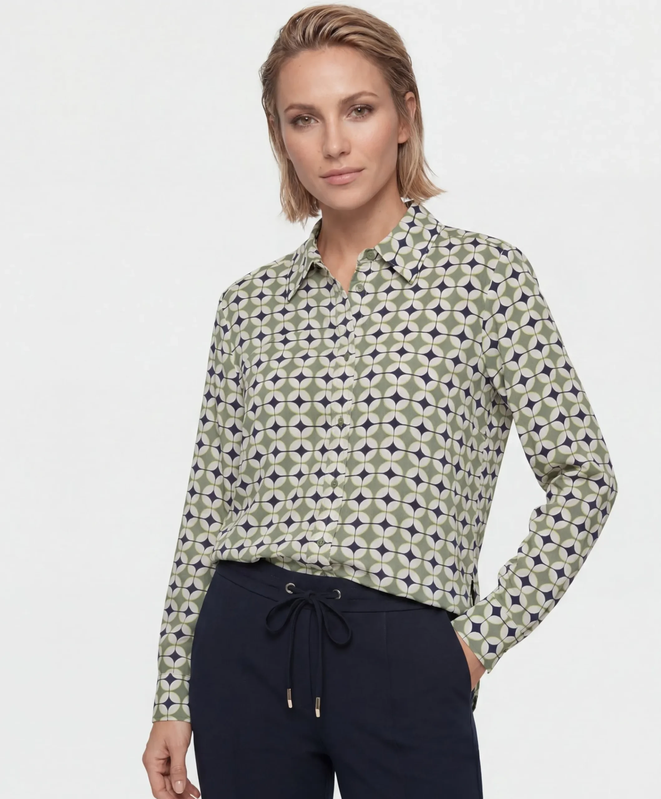 Dames blouse groen