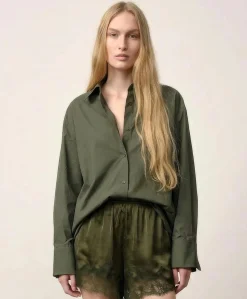 Dames blouse groen