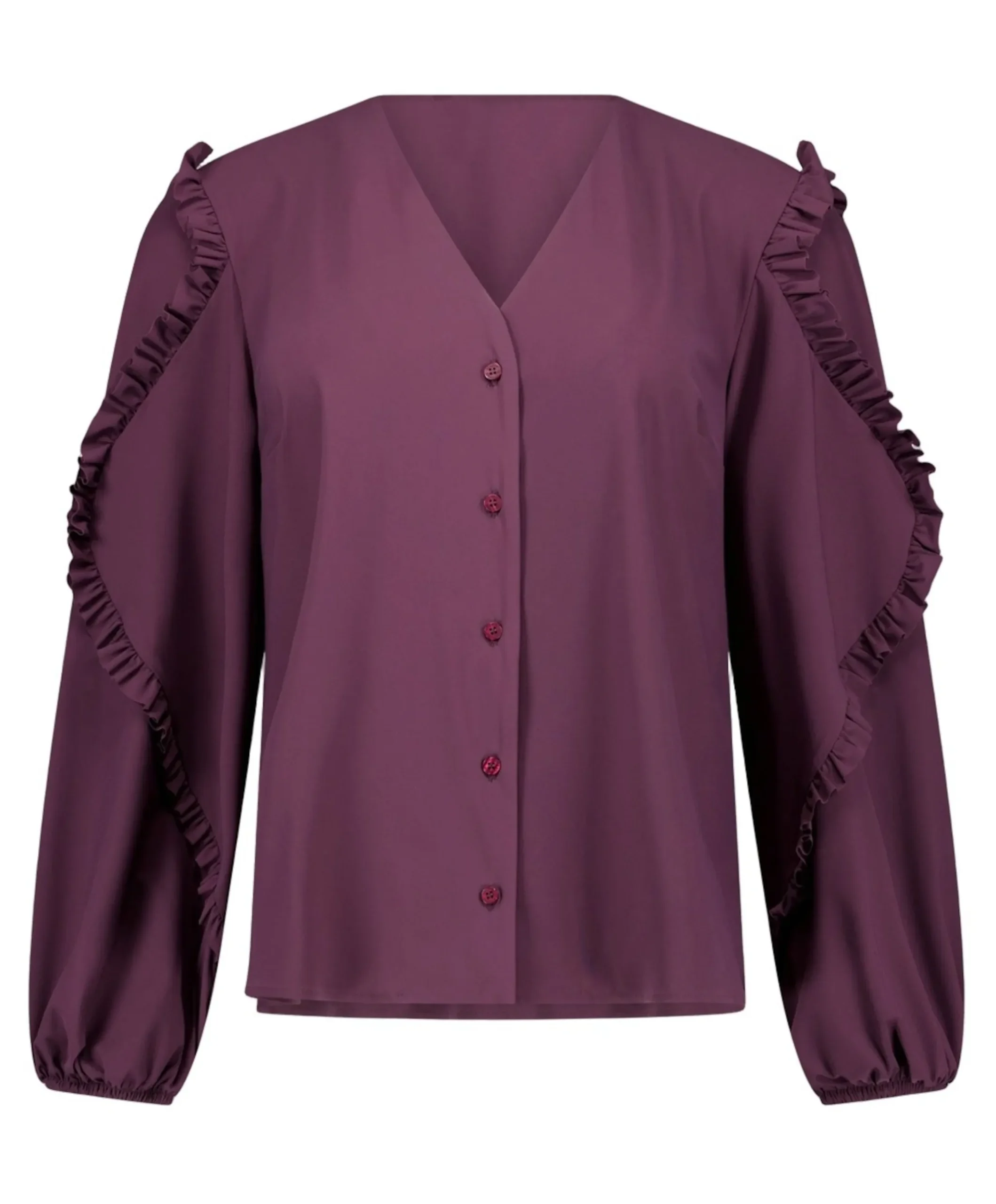 Dames blouse paars