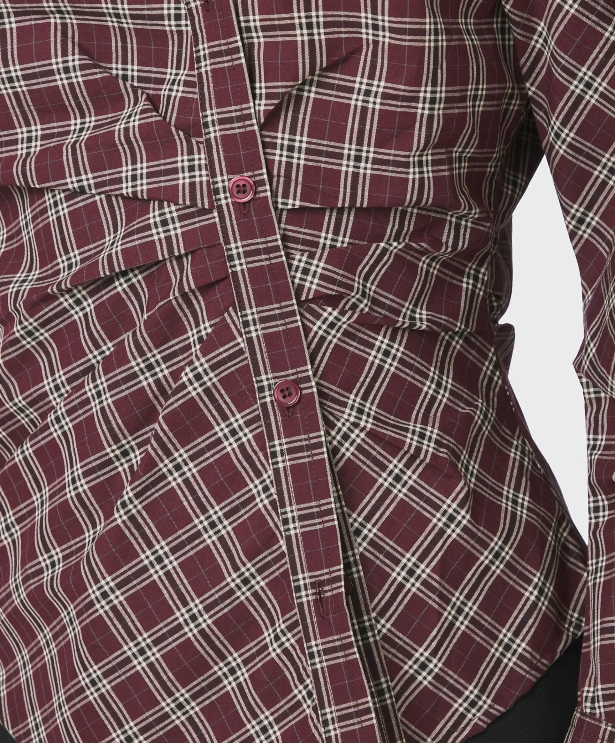 Dames blouse paars
