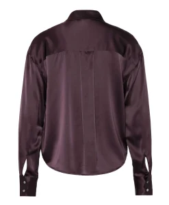 Dames blouse paars