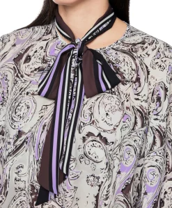 Dames blouse paars
