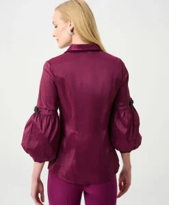 Dames blouse paars